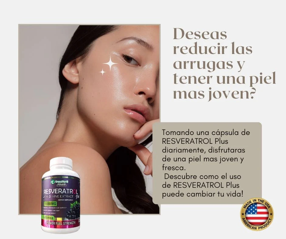 RESVERATROL: EL MEJOR ANTIOXIDANTE QUE REJUVENECE POR COMPLETO TODO TU CUERPO
