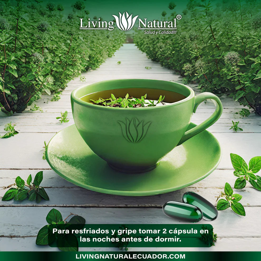 ACEITE DE OREGANO 1500MG/100 CAP